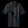 Heavyweight Cotton Pique Polo with Pocket Thumbnail