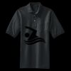 Heavyweight Cotton Pique Polo with Pocket Thumbnail