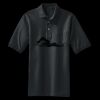 Heavyweight Cotton Pique Polo with Pocket Thumbnail