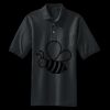 Heavyweight Cotton Pique Polo with Pocket Thumbnail