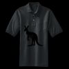 Heavyweight Cotton Pique Polo with Pocket Thumbnail