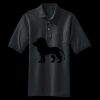Heavyweight Cotton Pique Polo with Pocket Thumbnail