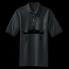 Heavyweight Cotton Pique Polo with Pocket Thumbnail