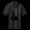 Heavyweight Cotton Pique Polo with Pocket Thumbnail
