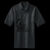 Heavyweight Cotton Pique Polo with Pocket Thumbnail