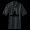 Heavyweight Cotton Pique Polo with Pocket Thumbnail