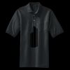 Heavyweight Cotton Pique Polo with Pocket Thumbnail