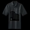 Heavyweight Cotton Pique Polo with Pocket Thumbnail
