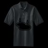 Heavyweight Cotton Pique Polo with Pocket Thumbnail