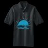 Heavyweight Cotton Pique Polo with Pocket Thumbnail