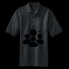 Heavyweight Cotton Pique Polo with Pocket Thumbnail