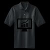 Heavyweight Cotton Pique Polo with Pocket Thumbnail