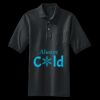Heavyweight Cotton Pique Polo with Pocket Thumbnail