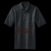 Heavyweight Cotton Pique Polo with Pocket Thumbnail