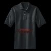 Heavyweight Cotton Pique Polo with Pocket Thumbnail