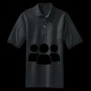 Heavyweight Cotton Pique Polo with Pocket Miniatura