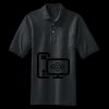 Heavyweight Cotton Pique Polo with Pocket Miniatura