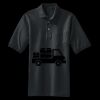 Heavyweight Cotton Pique Polo with Pocket Miniatura