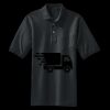 Heavyweight Cotton Pique Polo with Pocket Miniatura