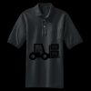 Heavyweight Cotton Pique Polo with Pocket Miniatura