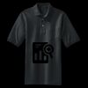 Heavyweight Cotton Pique Polo with Pocket Miniatura