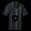 Heavyweight Cotton Pique Polo with Pocket Miniatura