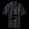 Heavyweight Cotton Pique Polo with Pocket Miniatura