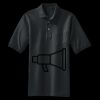 Heavyweight Cotton Pique Polo with Pocket Miniatura