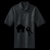 Heavyweight Cotton Pique Polo with Pocket Miniatura