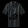 Heavyweight Cotton Pique Polo with Pocket Miniatura