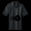 Heavyweight Cotton Pique Polo with Pocket Miniatura