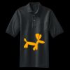 Heavyweight Cotton Pique Polo with Pocket Miniatura
