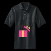 Heavyweight Cotton Pique Polo with Pocket Miniatura