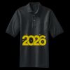 Heavyweight Cotton Pique Polo with Pocket Miniatura