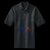 Heavyweight Cotton Pique Polo with Pocket Miniatura