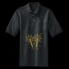 Heavyweight Cotton Pique Polo with Pocket Miniatura
