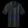 Heavyweight Cotton Pique Polo with Pocket Miniatura