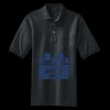 Heavyweight Cotton Pique Polo with Pocket Miniatura