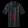 Heavyweight Cotton Pique Polo with Pocket Miniatura