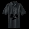 Heavyweight Cotton Pique Polo with Pocket Miniatura