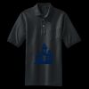 Heavyweight Cotton Pique Polo with Pocket Miniatura