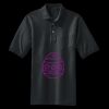 Heavyweight Cotton Pique Polo with Pocket Miniatura