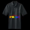 Heavyweight Cotton Pique Polo with Pocket Miniatura