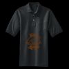 Heavyweight Cotton Pique Polo with Pocket Miniatura