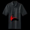 Heavyweight Cotton Pique Polo with Pocket Miniatura