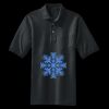 Heavyweight Cotton Pique Polo with Pocket Miniatura