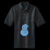 Heavyweight Cotton Pique Polo with Pocket Miniatura