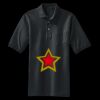 Heavyweight Cotton Pique Polo with Pocket Miniatura