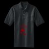 Heavyweight Cotton Pique Polo with Pocket Miniatura