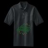 Heavyweight Cotton Pique Polo with Pocket Miniatura